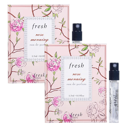 แพ็คคู่ Fresh Rose Morning EDP 1.5 ml